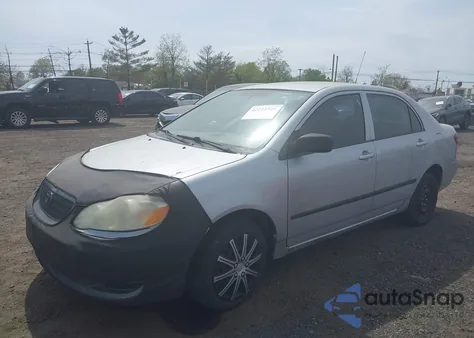 2006 Toyota Corolla Ce из США, поврежденный, VIN 2T1BR32E46C620406